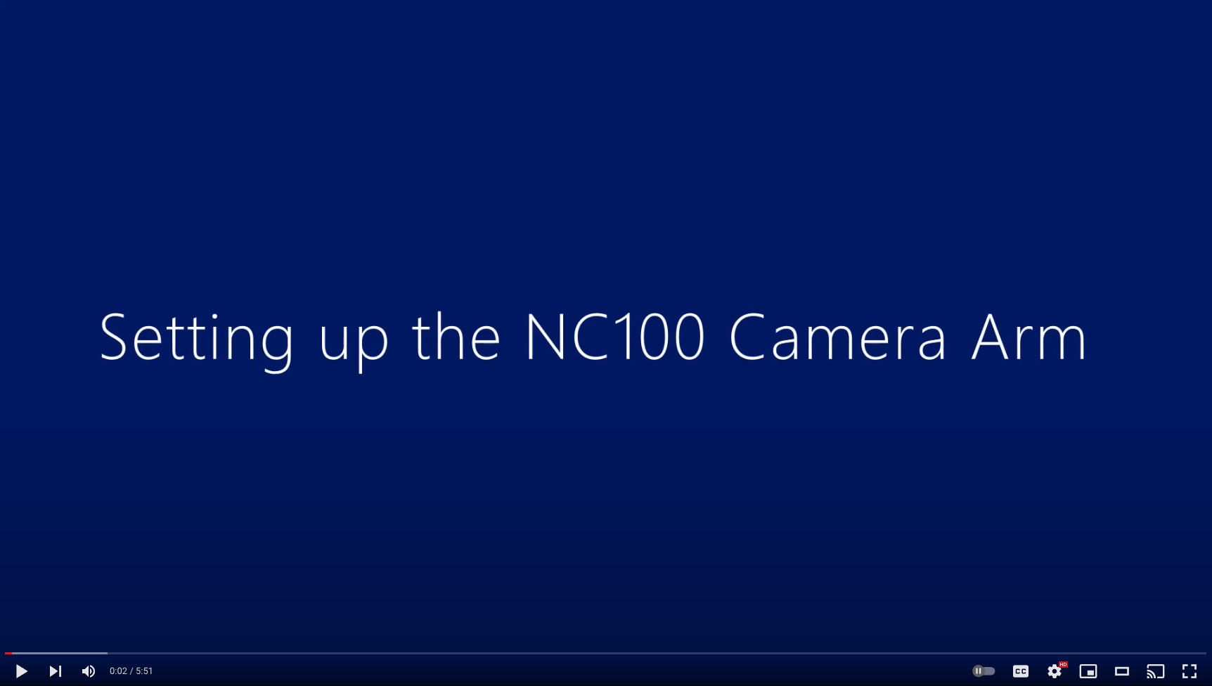 AssemblingTheNCModelCameraArm