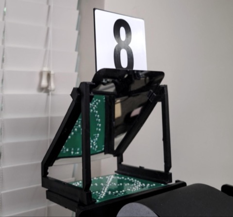 Firing Point Number Plate Assembled -small